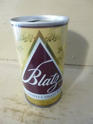 Blatz Wide Seam Steel Beer Can         -[empty Cans Read Desc.]- • $0.99