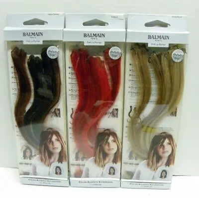 Balmain Paris  Hair Makeup  11.8   3Pc. Extensions~Clip On Memory Hair! • $16.14