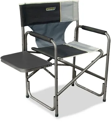 Quest Autograph Surrey Deluxe Directors Folding Steel Frame Camping Chair F3027B • £39.99