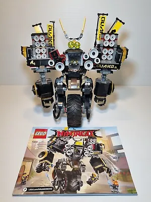 LEGO The LEGO Ninjago Movie: Quake Mech (70632) & Manual • $135