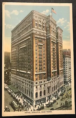 Antique Postcard Hotel McAlpin New York • $5.69