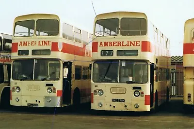£0.42 • Buy Bus Photo,amberline D1,d10 Photograph Leyland Atlantean Pic X Merseyside Bkc269k