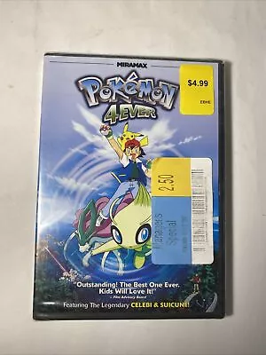 Brand New! Miramax Pokemon 4Ever DVD Still Sealed! Free Shipping! • $11.95