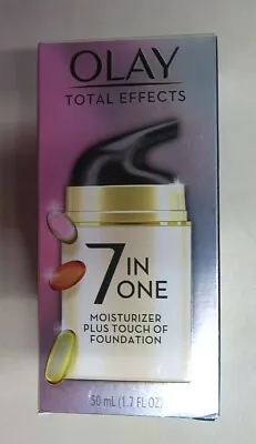 $29.49 • Buy Olay Total Effects 7-in-One Moisturizer Plus Touch Of Foundation 1.7 Oz. New 