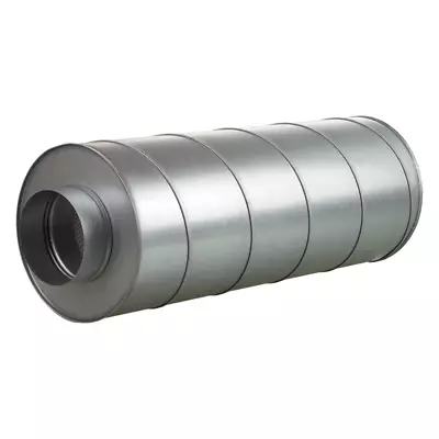 Inline Ducting Fan Silencer Noise Reducer 6 Inch 150mm Hydroponics 1000mm Length • £34.95