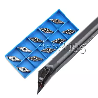 3/4  S20R-MVXNR16 20mm Lathe Internal Turning Tool Holder +10Pc VNMG331-HA Blade • $26.90