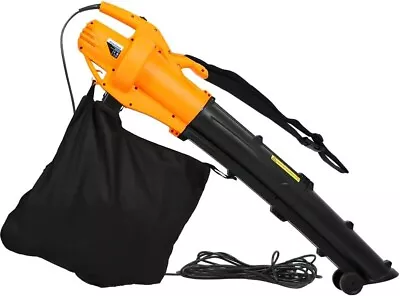 Vacuum Leaf Blower 3000W 3 In 1 Garden Shredder Vacuum And Blower Long 10m Cable • £29.95