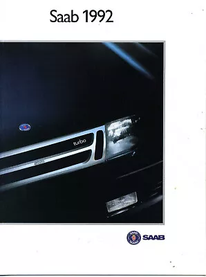 Saab 1992 Dealer Brochure • $7.95