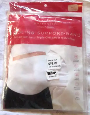 Isabel Maternity Womens White Cooling Support Band-NWT- Sz M/L 8-10 Seamless • $6