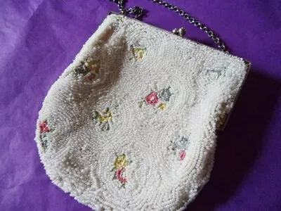 Antique Beaded Purse From K & G Charlet Paris • $19.99