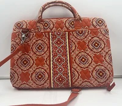 Vera Bradley Paprika Orange Quilted Large Laptop Bag • $35