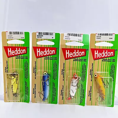 Vtg 1995 Heddon 1/4 Oz Sonar 1 7/8  Vibrating Blade Bait #6 Hooks You Pick Color • $6.75