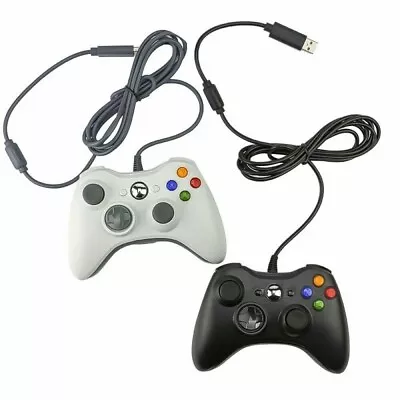 $20.98 • Buy Game Controller Joystick USB Wired Gamepad For Microsoft Xbox 360 PC Laptop AU