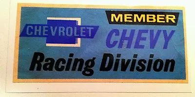 Chevy Racing Sticker Decal Hot Rod Rat Rod Vintage Look Car Truck Drag Race 69 • $3.99