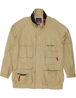 MURPHY & NYE Mens Utility Jacket UK 42 XL Beige Cotton AW21 • £30.78