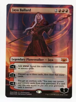 Jaya Ballard Magic Ravnica Allegiance Mythic Edition Masterpiece Foil • $5.73