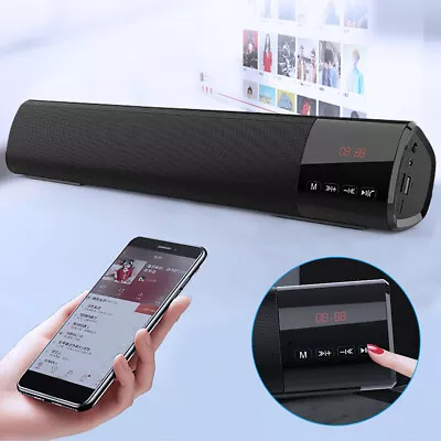 Rechargeable Wireless Bluetooth Speaker Super Bass Loud Speaker W/ FM/USB/TF NEW • $25