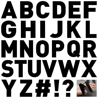 140 Pieces 20 Sheets Large Letter Stickers 4 Inch Vinyl Alphabet Letter Number • $17.53