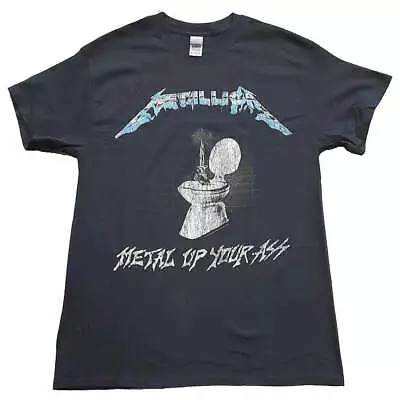 SALE Metallica | Official Band T-shirt | Metal Up Your Ass (Back Print) • £14.95