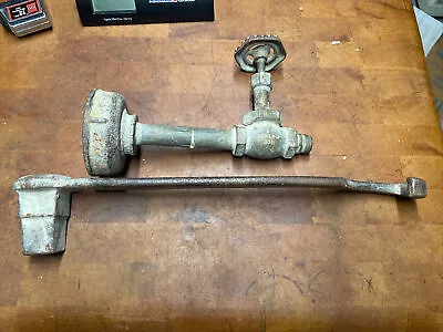 Vintage Firefighter Fire Hydrant Wrench With Gate Fire Equipment Untested • $99.52