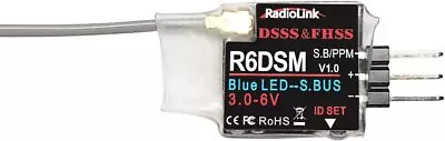 Radiolink R6DSM 2.4Ghz 10CH Micro RC Receiver • $17.95
