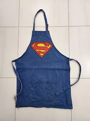 Vintage Denim Superman Apron DC • $29.14