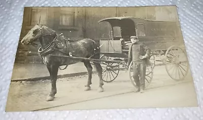 Postcard Real Photo RPPC-Gable & Co. Store Horse Drawn Cart Altoona Pa. Store • $49.99