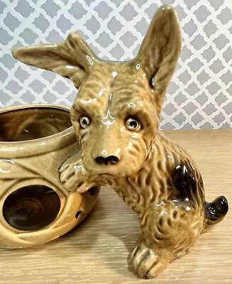 Vintage Scottie Puppy Dog Planter • $20