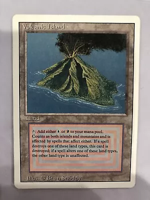 Volcanic Island (x1)- Revised Edition - (RM) 4RCards • $895