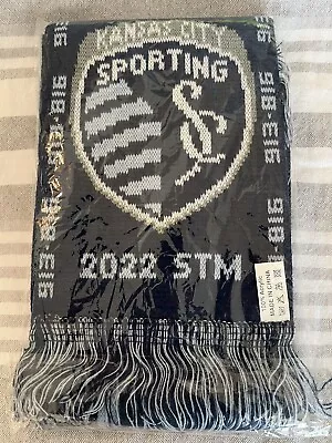 2022 KC Sporting Scarf Soccer MLS Blue New • $10