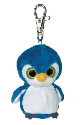 3 Inch YooHoo & Friends KooKee Penguin Plush Clip On Keychain By Aurora • £3.79