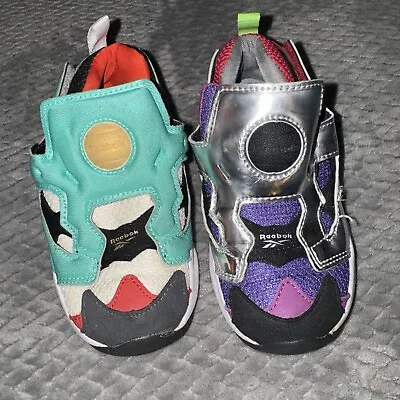 Reebok Illumination Minions X Versa Pump Fury Toddler Vicious 10 Shoes New Rare • $50