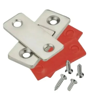 £0.99 • Buy 2-20 Pcs Strong Magnetic Catch Latch Ultra Thin For Door Cabinet Cupboard Closer