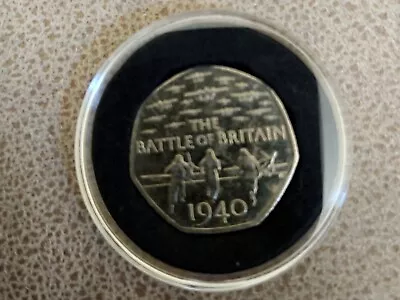 2015 75th Anniversary Of The Battle Of Britain 50P Fifty Pence Coin VGC • £5.99