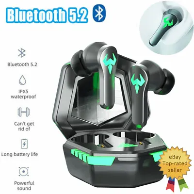 Wireless Bluetooth 5.3 Earphone Earbuds High Sensitivity For Game IPhone Samsung • $20.99