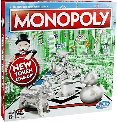 £21.08 • Buy Monopoly Classic Board Game Updated Tokens - New & Sealed