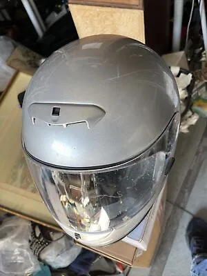SHOEI Motocycle Helmet TZ-1. Size Medium Gray Worn • $29