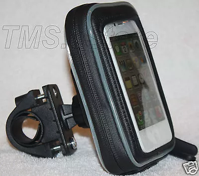 Waterproof Bike Handlebar Mount Case For Droid IPhone 3G 4 4S Casio Cammando • $16.48