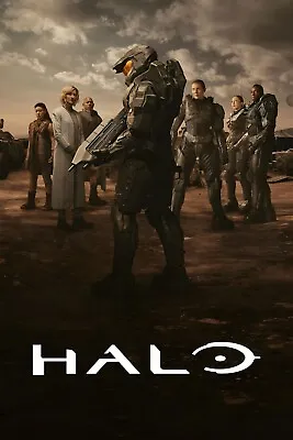 £3.99 • Buy Halo 2022 Tv Shows Poster Art Print  A5 A4 A3 A2 A1 MAXI - 718