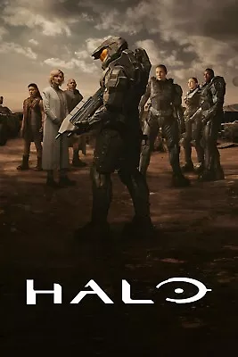 Halo 2022 Tv Shows Poster Art Print  A5 A4 A3 A2 A1 MAXI - 718 • £3.99