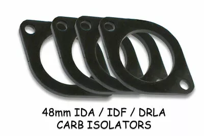 VW PORSCHE 48mm WEBER IDA IDF DELLORTO DRLA EMPI EPC CARBURATOR BASE ISOLATORS • $25