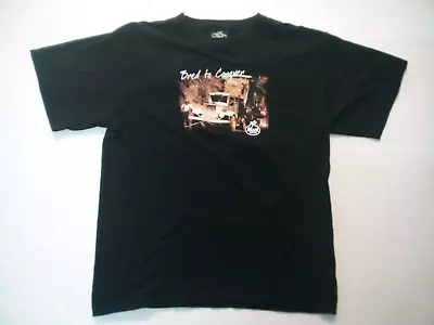 Mack Trucks Bulldog Basics  Bred To Conquer  Men's Black Cotton T-shirt; Size XL • $19.95