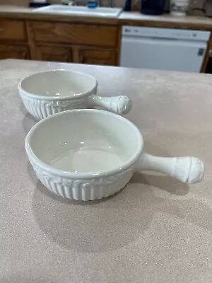 2 Mikasa Italian Countryside Onion Soup Bowls NEW My Last 2 • $49.99