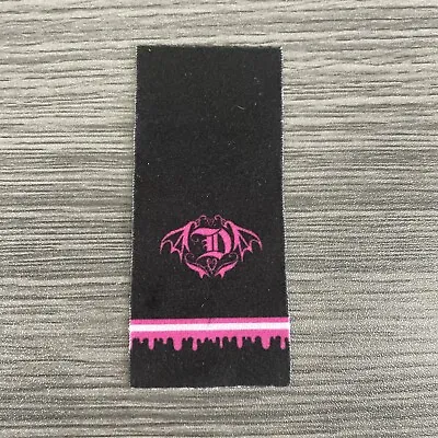 Monster High Draculaura Powder Room Doll Replacement Monogram  Towel / Cloth • $6.07