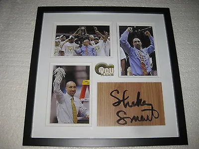 Shaka Smart Signed Floorboard Framed COA VCU Virginia Commonwealth Basketball • $199.99