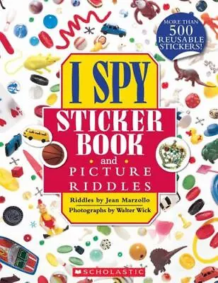 I Spy Sticker Book And Picture Riddles • $7.86