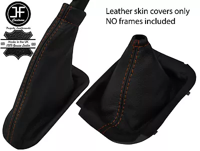 Brown Stitch Top Grain Leather Shift E Brake Boot Cover For Dodge Viper 92-98 • $142.31