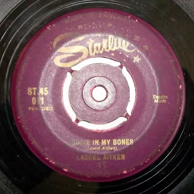 Ska! 45 Rpm LAUREL AITKEN Boogie In My Bones & Little Sheila STARLITE 011 1960? • £4.49