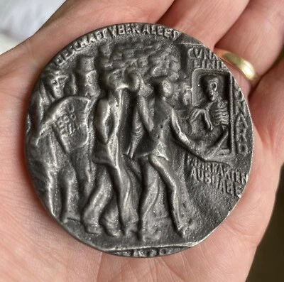 £9.99 • Buy WWI RMS Lusitania German Medal Original Cast Comm Medal, 1915 Exc Con Free P&P