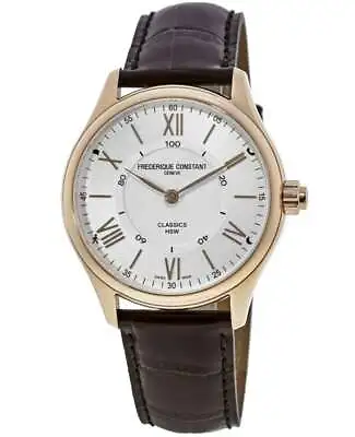 New Frederique Constant Horological Smartwatch White Men's Watch FC-282V5B4 • $371